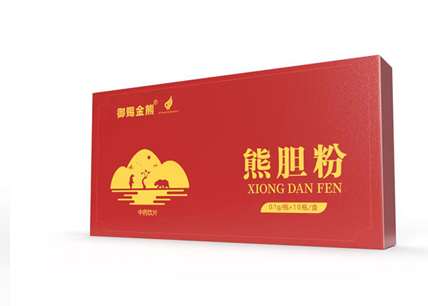 熊膽粉紅盒