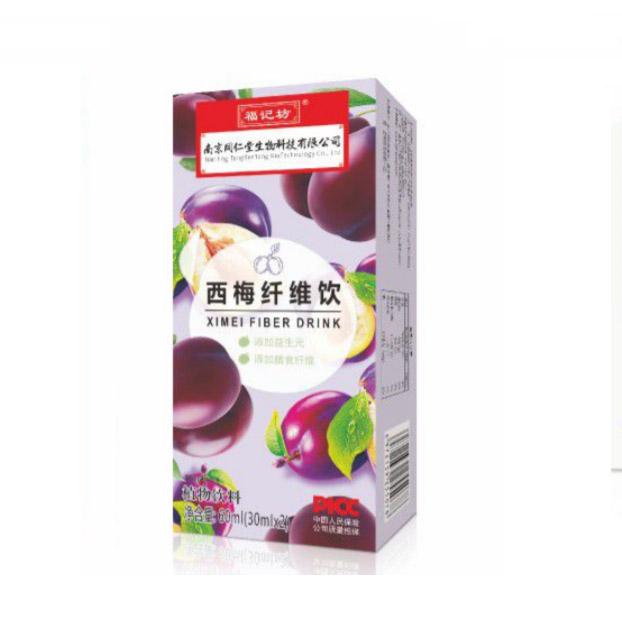 西梅纖維飲