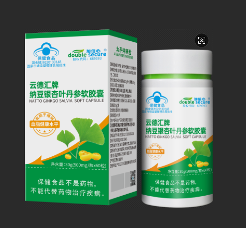 納豆銀杏葉丹參軟膠囊